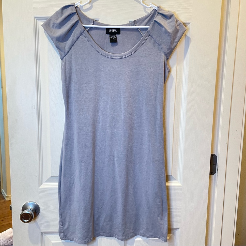 Gray Loulou Dress